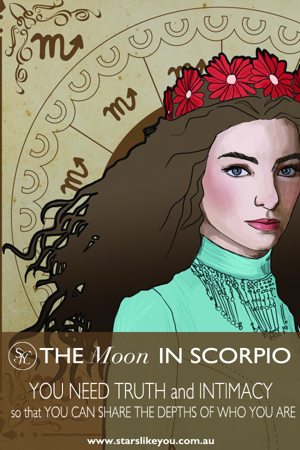 the scorpio moon and its secrets. Moon sign astrology