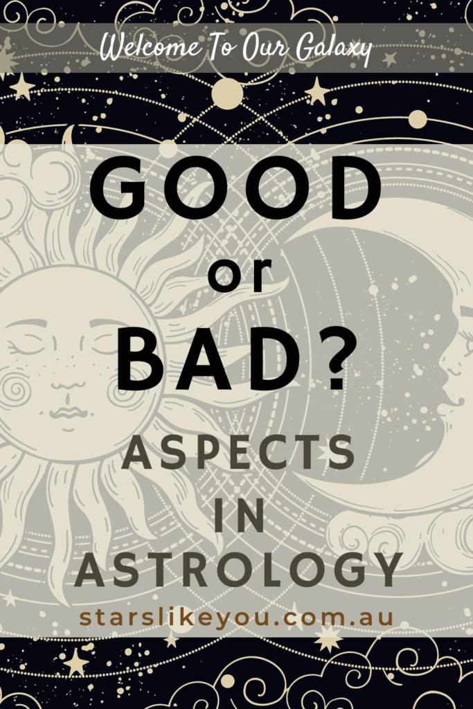 are aspects good or bad in astrology? 